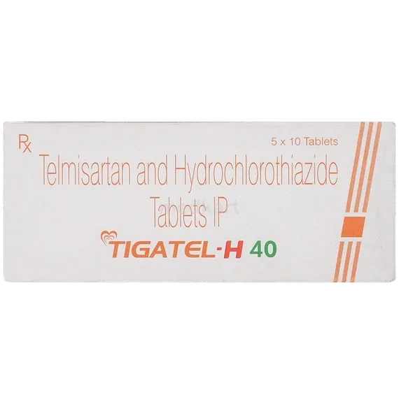 tigatel h 40mg tablet 10's